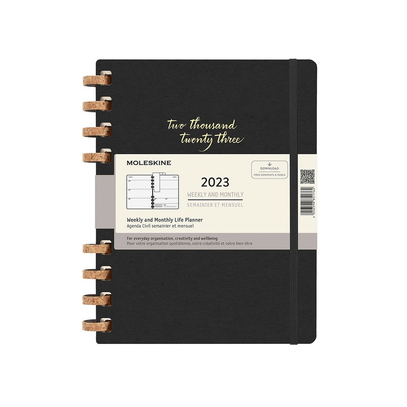 Buy 2023 Planner Moleskine Extra Large Weekly Monthly Spiral Remake