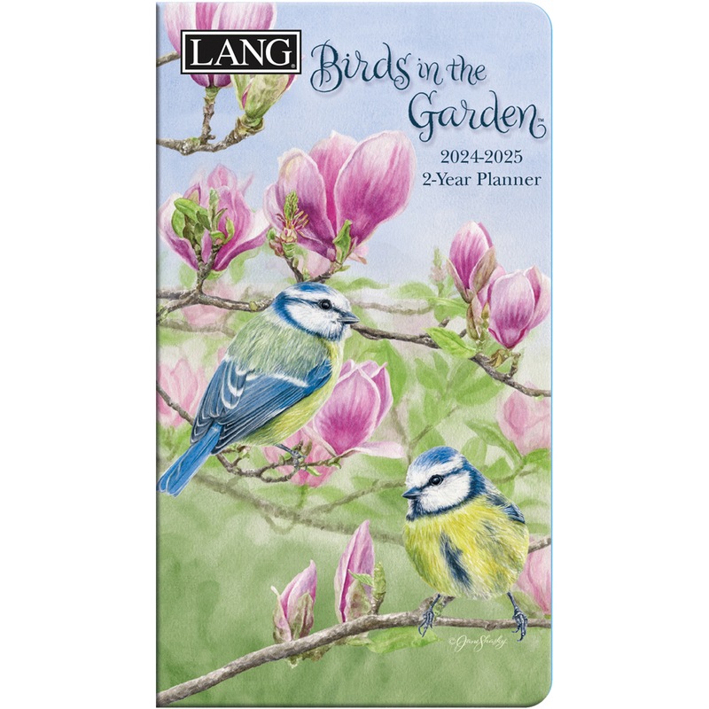 Buy 20242025 2Year Planner Birds In The Garden by Jane Shasky Pocket