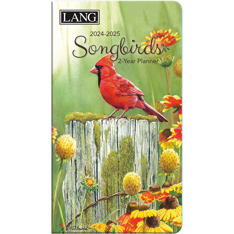 Buy 20242025 2Year Planner Songbirds by Susan Bourdet Pocket Monthly