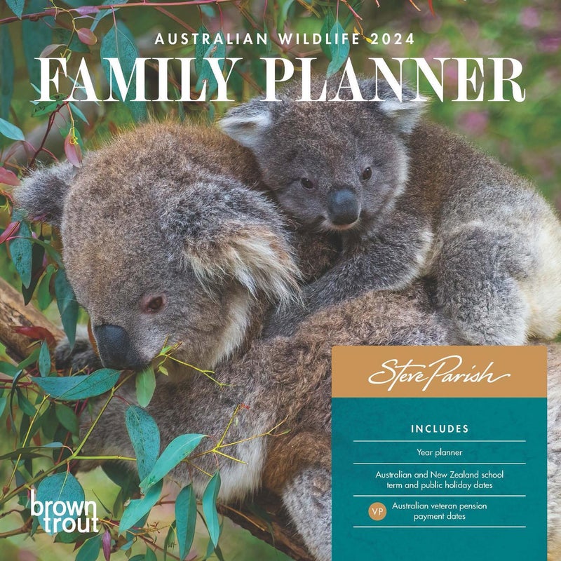 2024 Family Planner - Square Wall Calendar