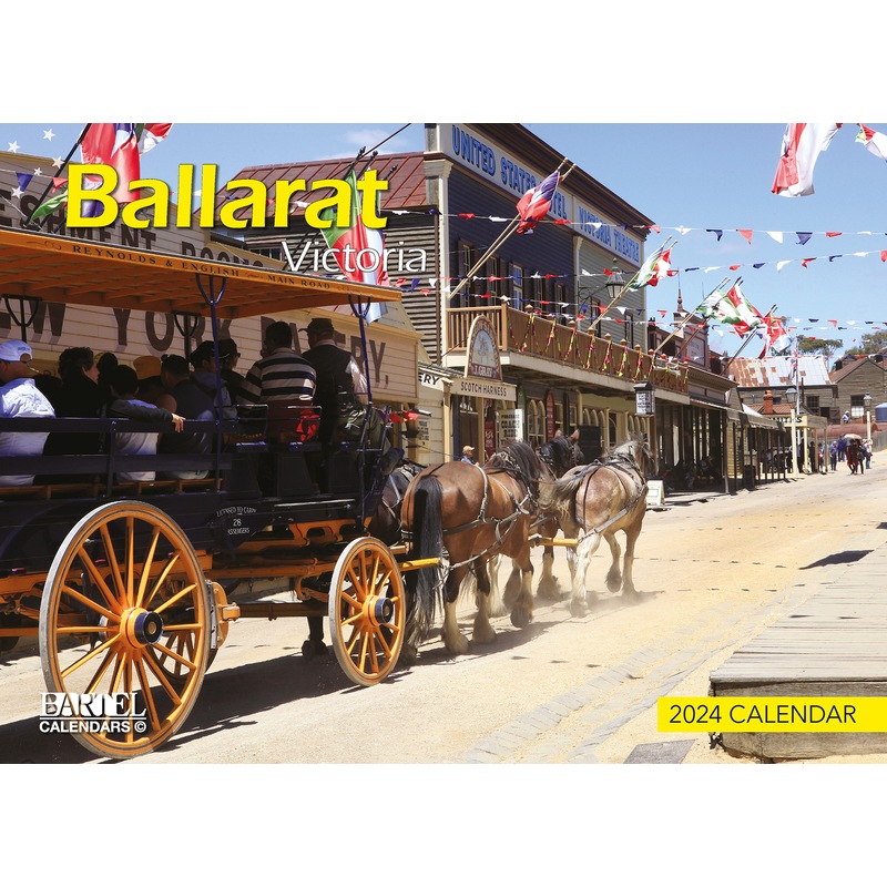 Buy 2024 Calendar Ballarat Victoria Prestige Wall by Bartel CA443 MyDeal