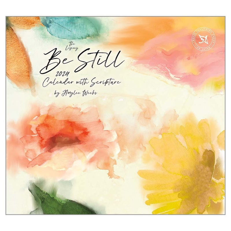 Buy 2024 Calendar Be Still with Scripture by Amylee Weeks Wall The