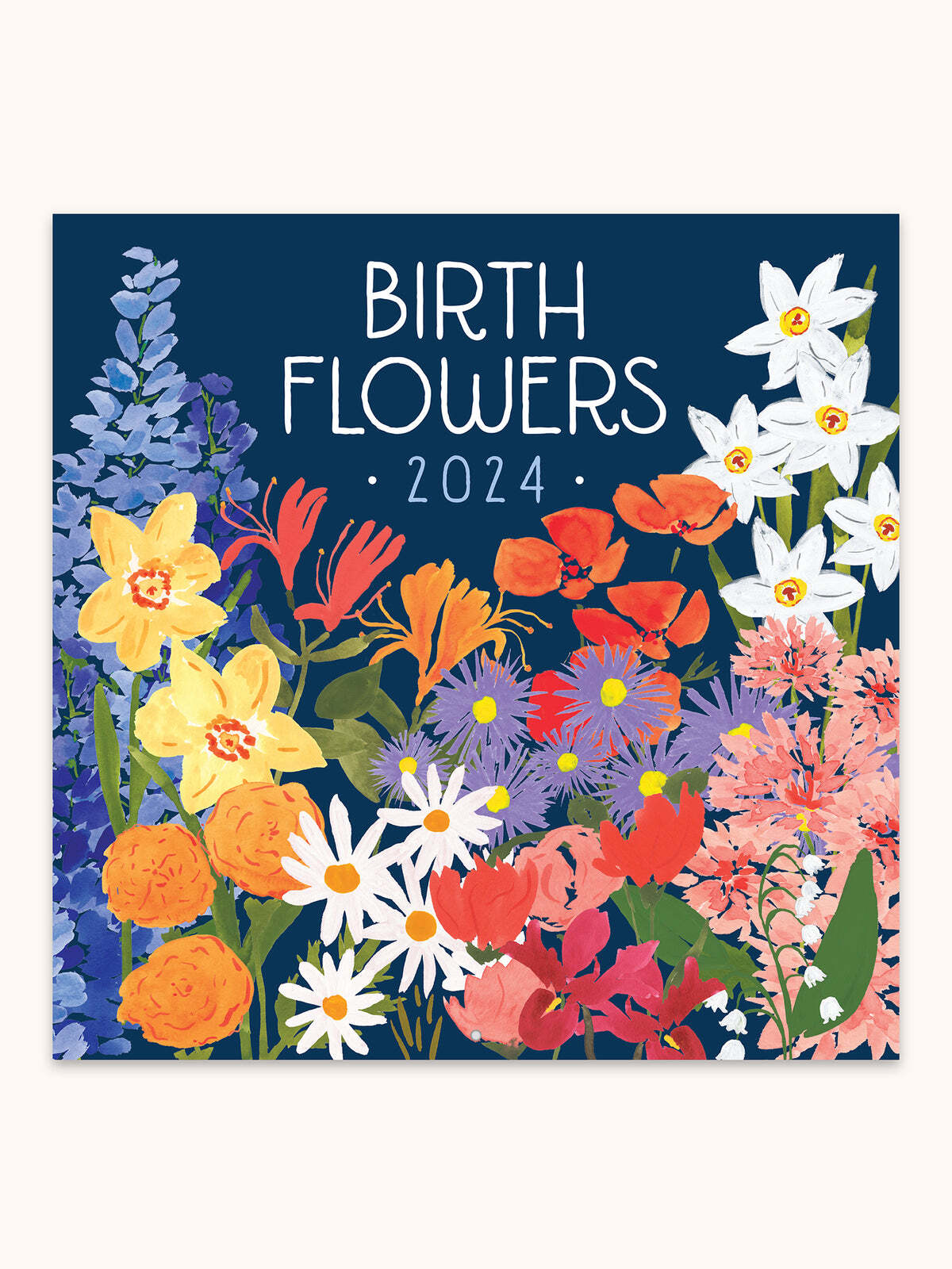 Buy 2024 Calendar Birth Flowers Square Wall Orange Circle Studio 24028   2024 Calendar Birth Flowers Square Wall Orange Circle Studio 24028 10507048 00 