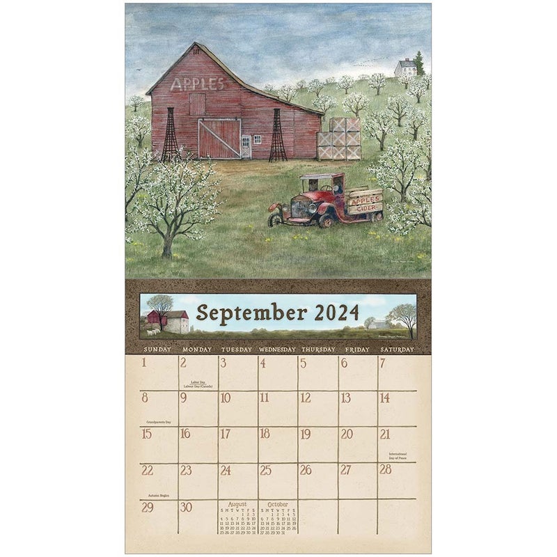 Buy 2024 Calendar Country Path by Bonnie Heppe Fisher Wall The Legacy ...