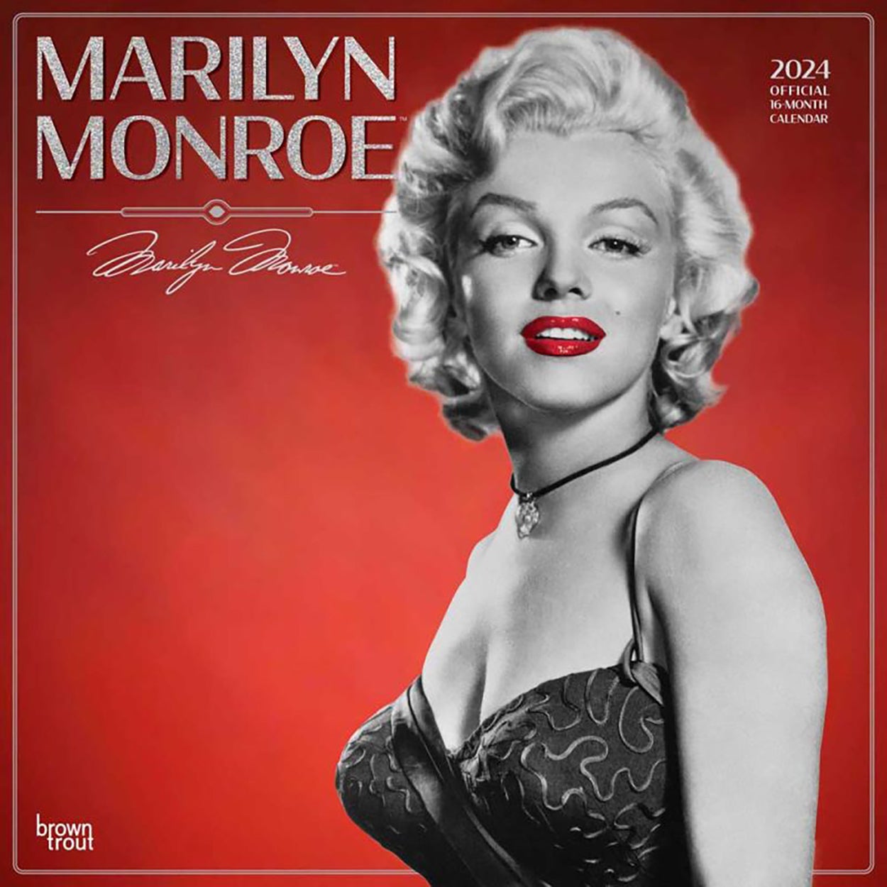 Buy 2024 Calendar Marilyn Monroe Official 16 Month Square Wall   2024 Calendar Marilyn Monroe Official 16 Month Square Wall Browntrout Bt66473 10426058 00 