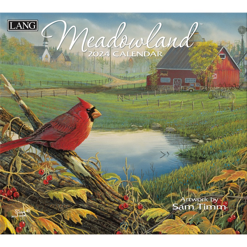 Buy 2024 Calendar Meadowland by Sam Timm Wall Lang 24991001931 MyDeal