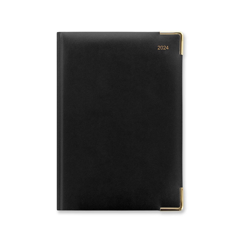 Buy 2024 Diary Classic A5 Week to View Vertical Appt Black, Letts 24 ...