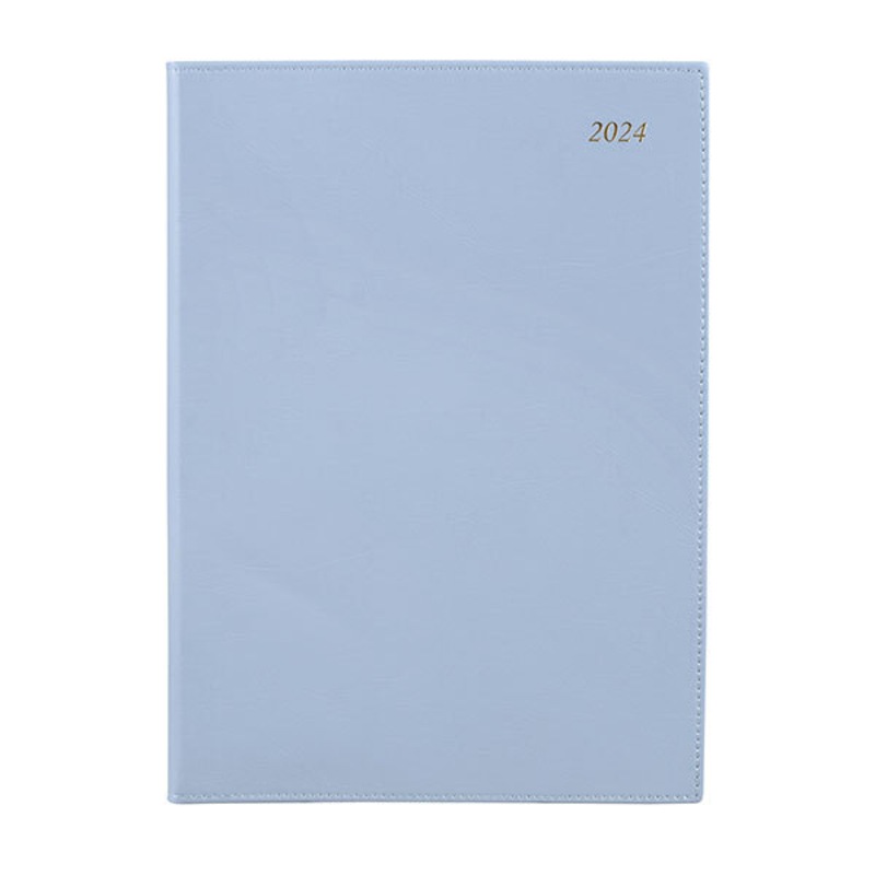 Buy 2024 Diary Cumberland SOHO A4 Week to View Blue Wiro 47SSHBL24 - MyDeal