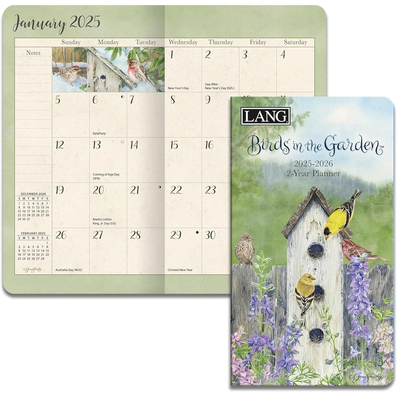 Buy 20252026 2Year Planner Birds In The Garden by Jane Shasky Pocket Buy 20252026 2Year Planner Birds In The Garden by Jane Shasky Pocket