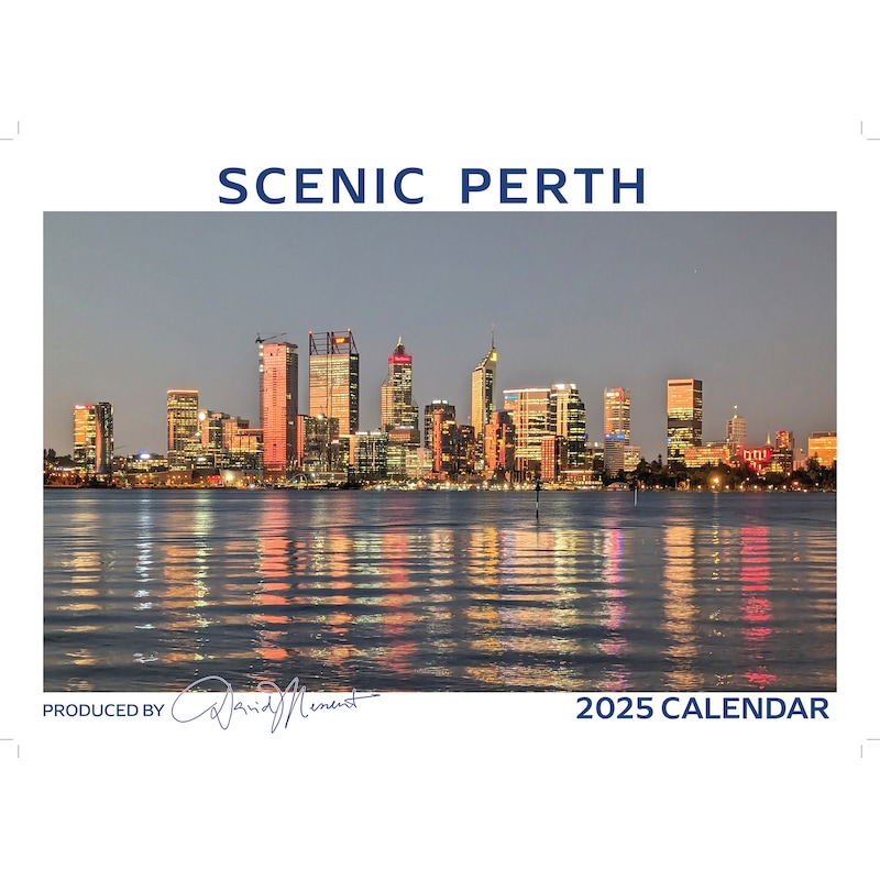 Buy 2025 Calendar Scenic Perth Wall David Messent PEC MyDeal