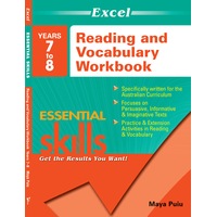 Excel Essential Skills: Reading and Vocabulary Workbook Years 7-8