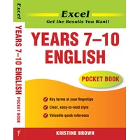 Excel Pocket Book: English Years 7-10