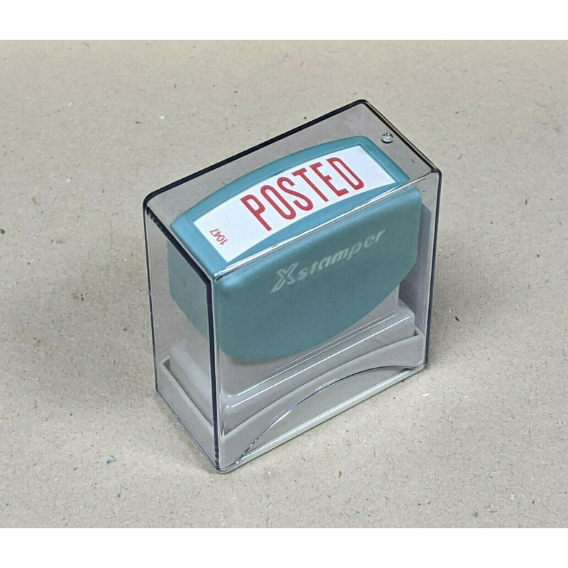 Buy XStamper SelfInking Stamp Posted Red MyDeal