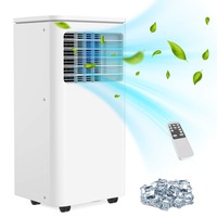 YOPOWER 12000BTU 3 in 1 Portable Mobile Air Conditioner with Cooling Dehumidifier Fan Remote Control Window Kit