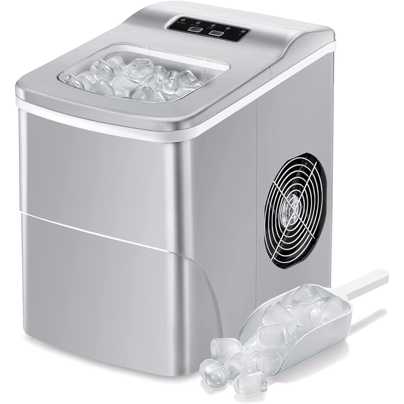 Buy YOPOWER 2.2L Countertop Ice Maker Machine Portable Commercial Ice ...