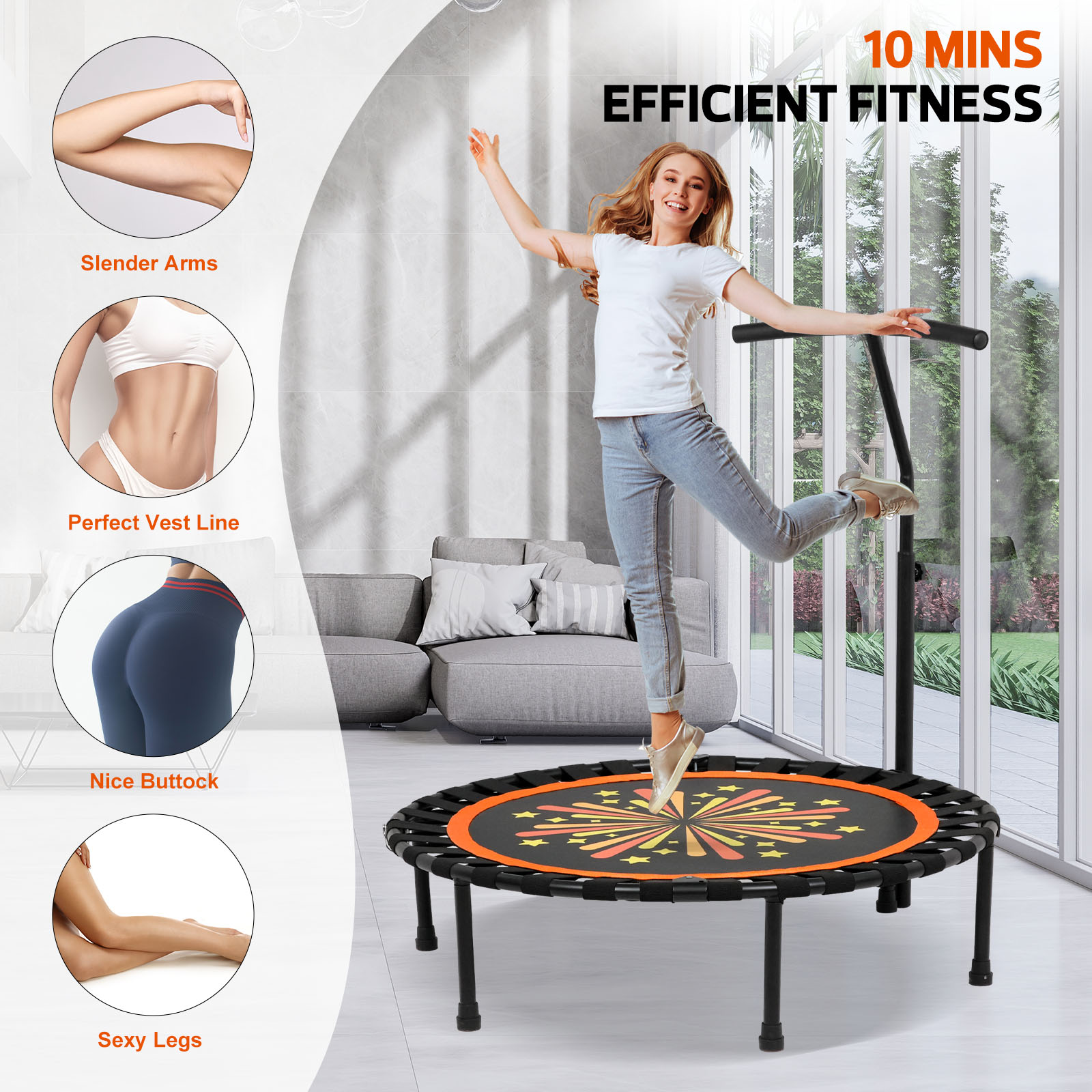 Rebounder Trampoline MERACH 50