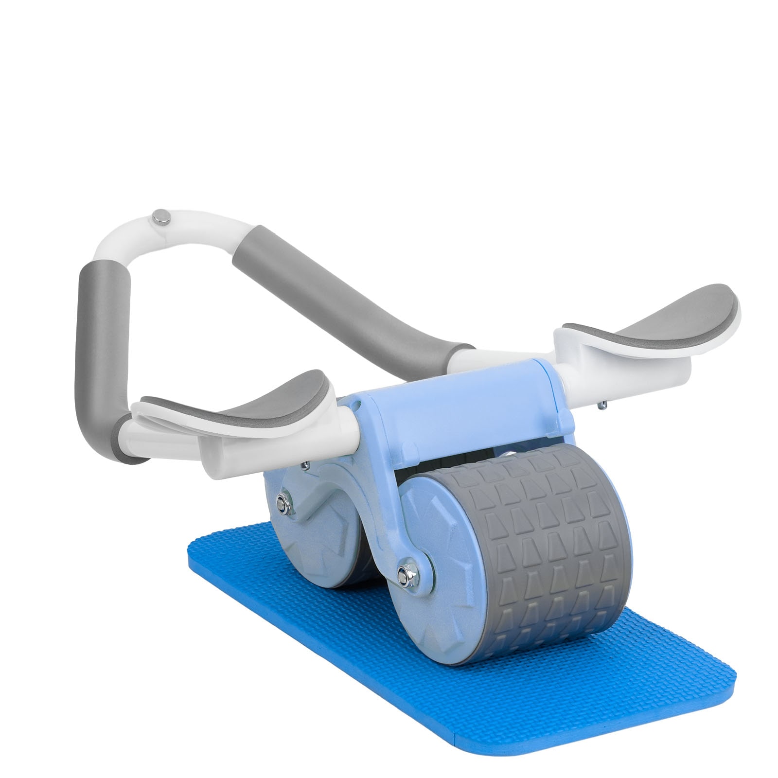 YOPOWER Ab Roller Wheel Automatic Rebound Abdominal Exercise for Home Office Gym