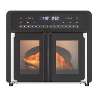 YOPOWER Air Fryer Oven, 27.5 Qt Kitchen Fried Air Oven, Kitchen Cooker with Independent Heating System