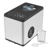 YOPOWER Ice Cream Maker Machine, Portable Homemade Gelato Maker for Makes Ice Cream, Gelato, Sorbet, Frozen Yoghurt