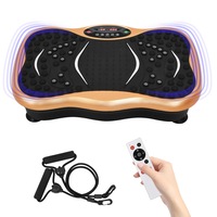 YOPOWER Vibration Plate Exercise Machine Body Workout Platform Home Gym Fitness Gold