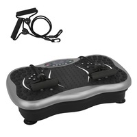 YOPOWER Vibration Plate Exercise Machine Body Workout Platform Home Gym Fitness Grey