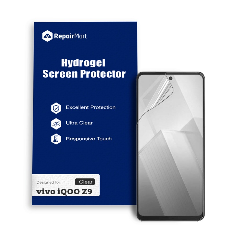 Buy Vivo iQOO Z9 Compatible Premium Hydrogel Screen Protector With Full ...