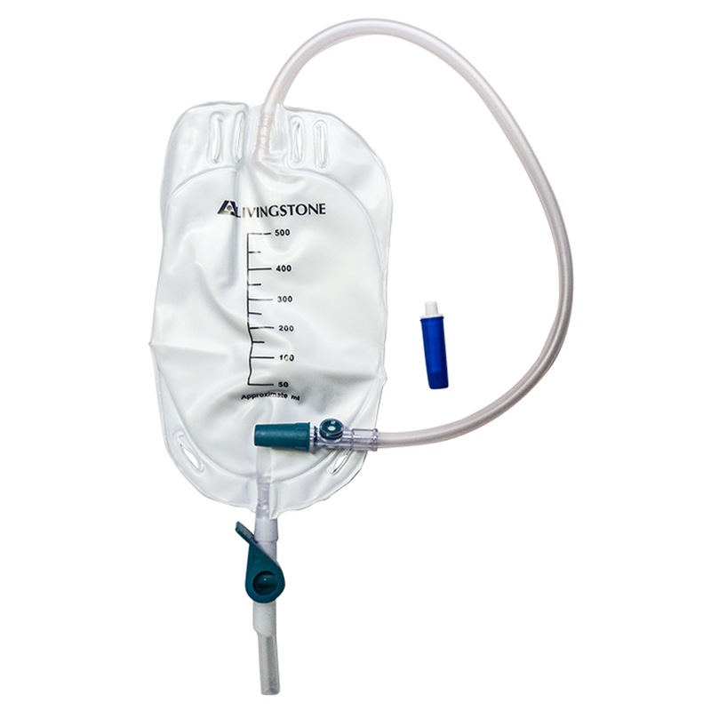 Buy Livingstone Drainage Leg Urine Bag with Lever Tap Bottom Outlet