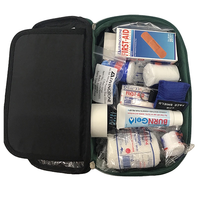 Buy Livingstone Everyday Use First Aid Kit Complete Set in Green Pouch ...