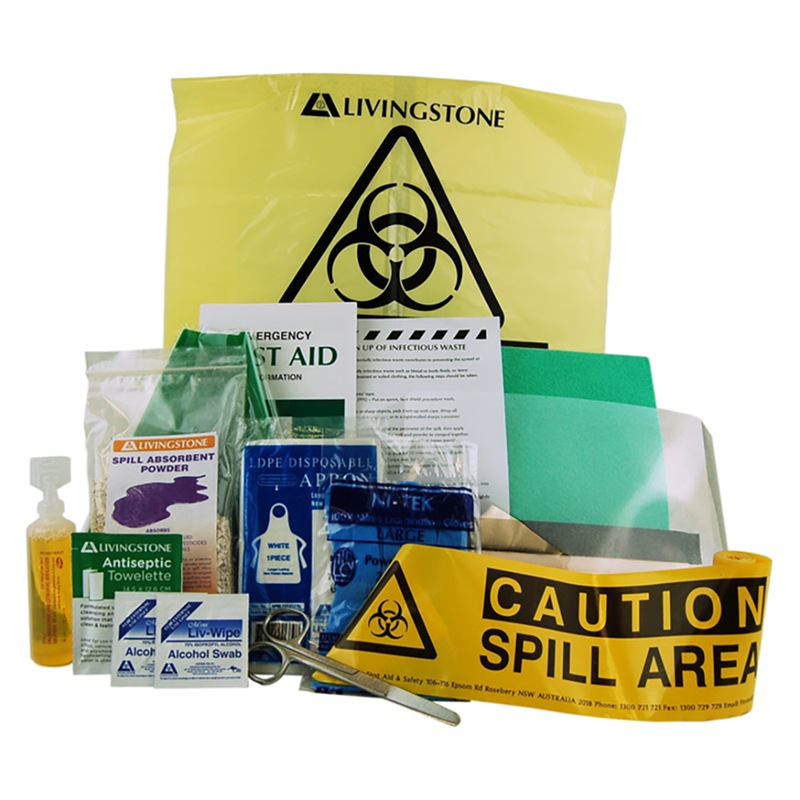 Buy Livingstone Infectious Waste Clean Up Kit, Each MyDeal