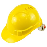 Livingstone Slotted Helmet Vented Yellow