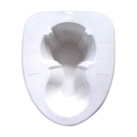 Livingstone Toilet Bowel Discharge Specimen Collector Witches Hat Biodegradable Natural Pulp 2L 150 Carton