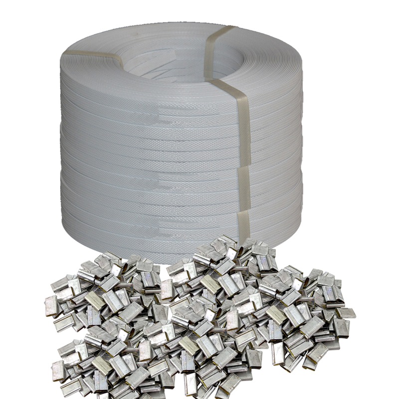 Buy 600M Light Duty Plastic Strap for Carton Box Strapping Bundle