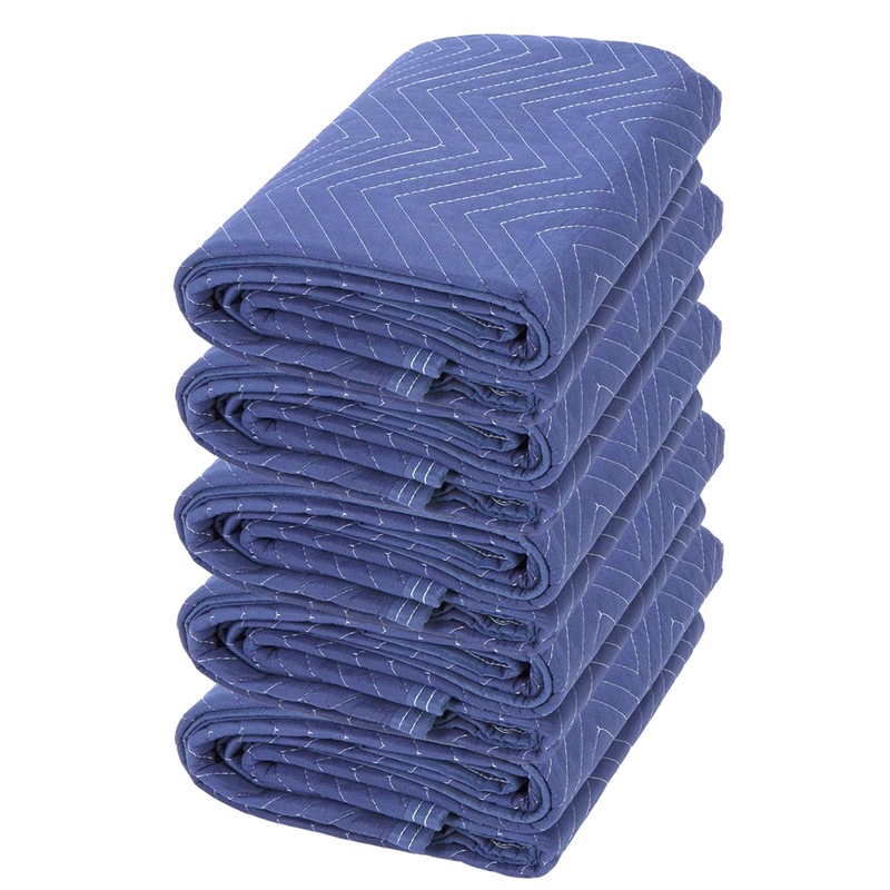 Buy riin 5x Removal Blanket 1.8 x 3.4m Heavy Duty Protective Removalist