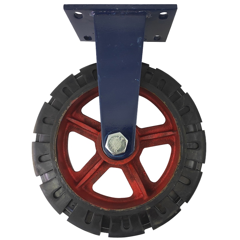 Single Ribbed Rader Wheels Buy riin Single 12Inch Super Heavy Duty Caster Wheel Industrial Castor ...