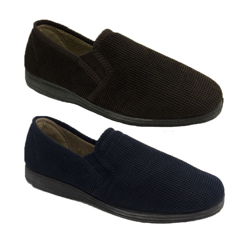 Buy Grosby Richard Mens Slippers Memory Foam Classic Slipon Slipper