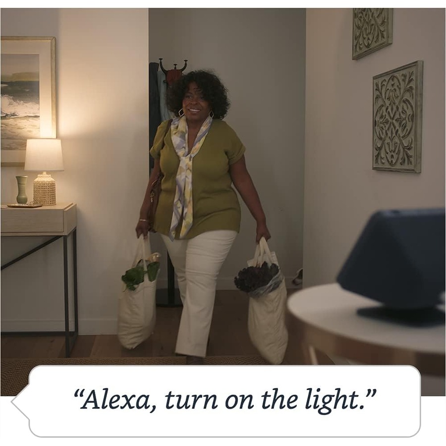 Amazon Echo Show 8 (2nd Gen) HD smart display with Alexa - Glacier White - White