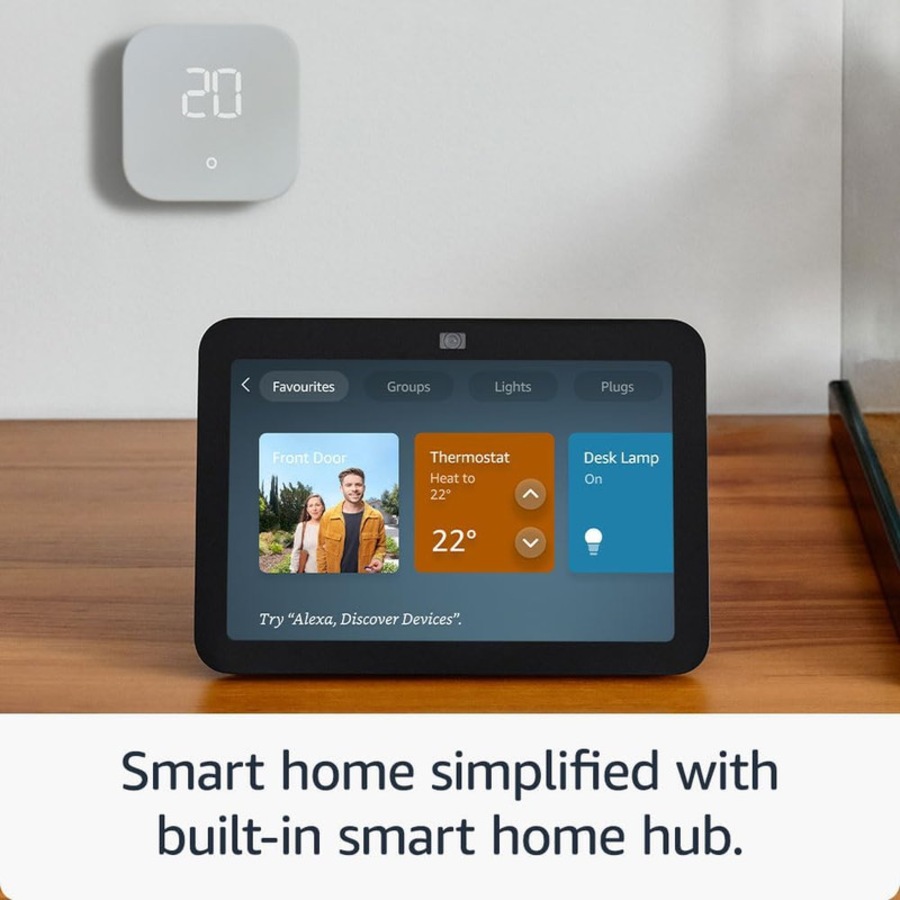 Amazon Echo Show 8 (3rd Gen) HD Smart Touchscreen Alexa - Charcoal