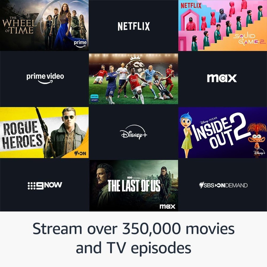 Amazon Fire TV Stick 4K Alexa Voice Remote Stream Prime Video - 2nd Generation