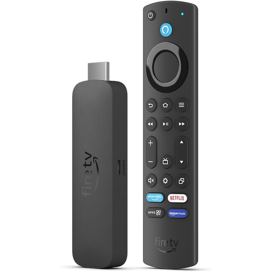 Amazon Fire TV Stick 4K Max Alexa Voice Remote Stream Prime Video - 2nd Generation