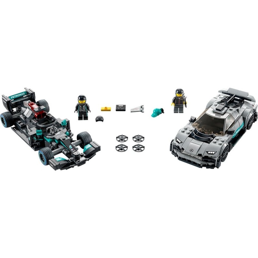 LEGO 76909 - Speed Champions Mercedes-AMG F1 W12 E Performance and Mercedes-AMG Project One