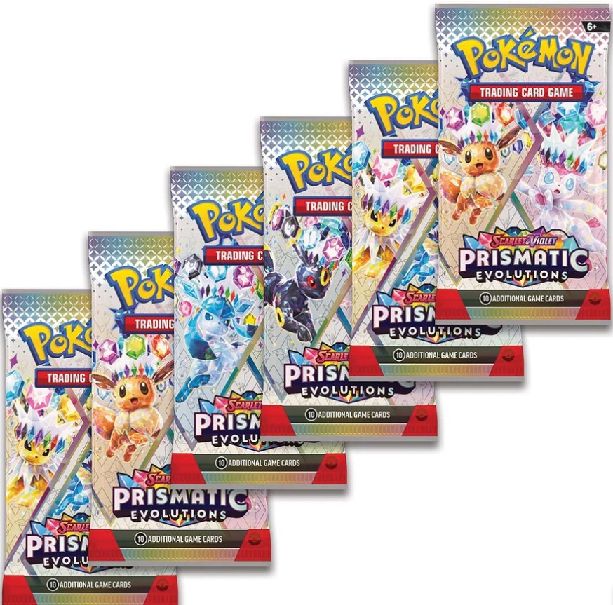 Pokemon TCG Scarlet & Violet Prismatic Evolutions Booster Bundle