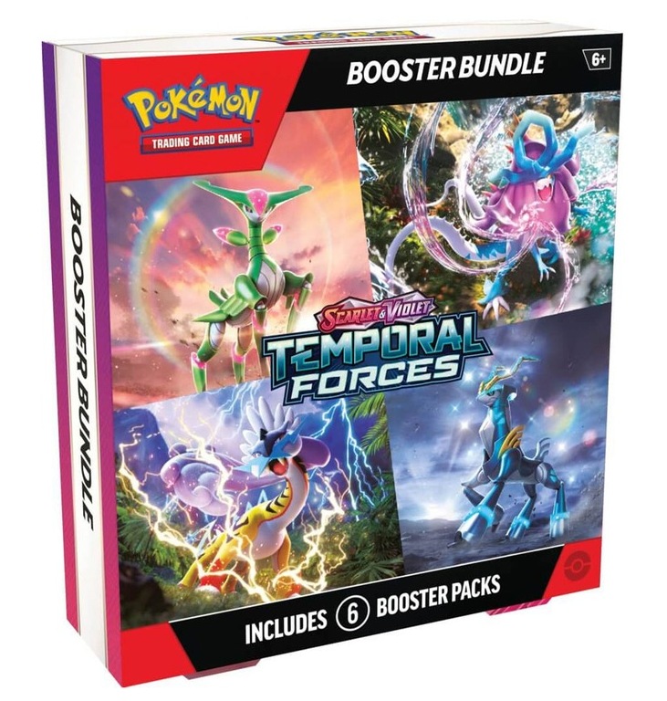 Pokemon TCG Scarlet & Violet Temporal Forces - Booster Bundle