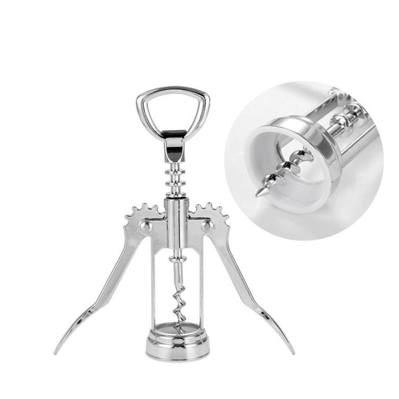 Buy 2in1 Classic Winged Corkscrew Wine Bottle Cork Opener Wing Handle