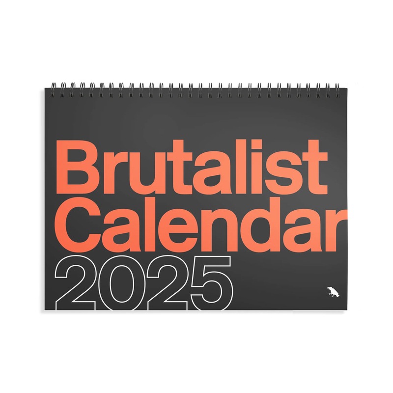 Buy Brutalist Calendar 2024 MyDeal