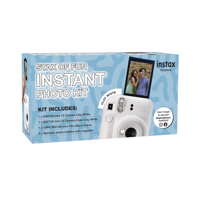 Buy Fujifilm Instax Mini 12 Camera Bundle White MyDeal