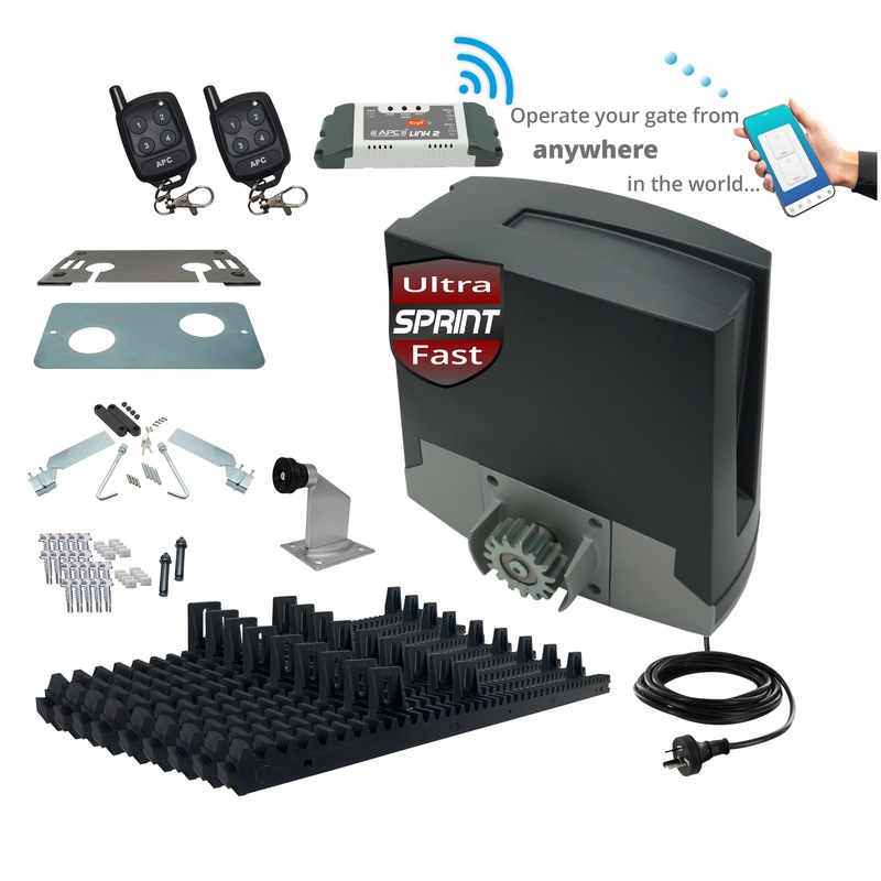 Buy APC Automatic Electric Gate Opener AC to 24V DC Sliding Gate Opener