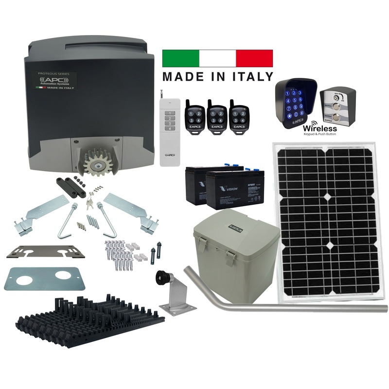 Buy APC Automatic Electric Gate Opener Proteous 500 FEATURE RICH Solar