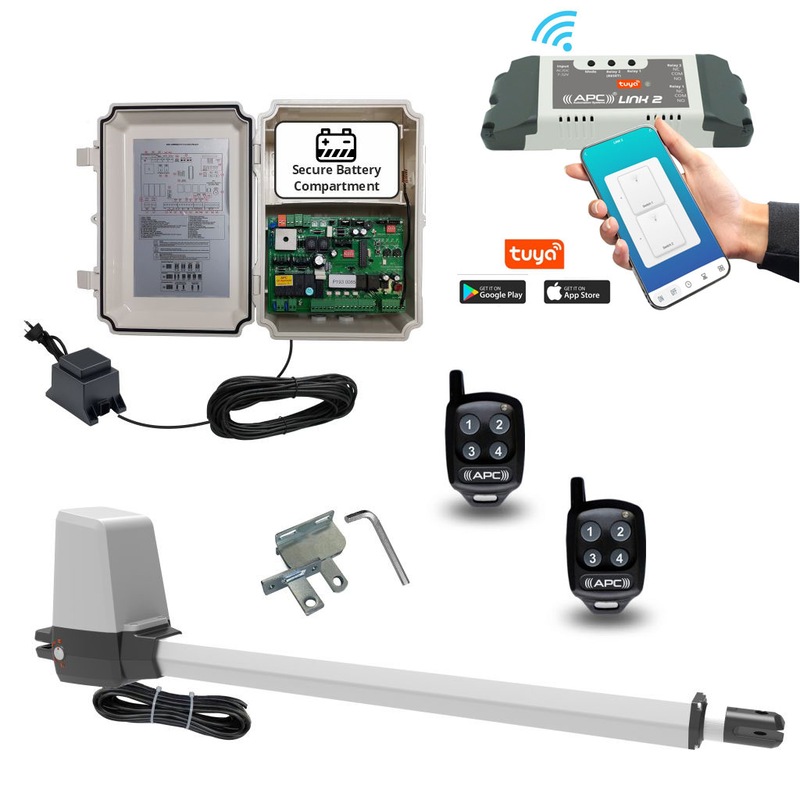 Buy APC Automatic Electric Gate Opener System with WiFi Controller