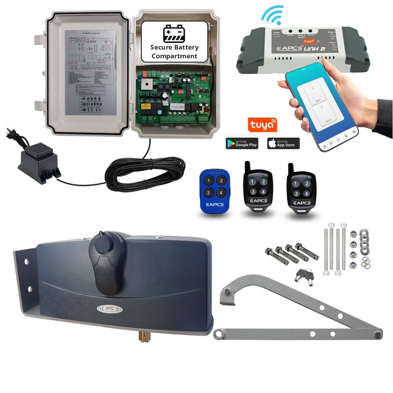 Buy Automatic Electric Gate Opener High Speed Articulated Arm Gate Automation with WiFi