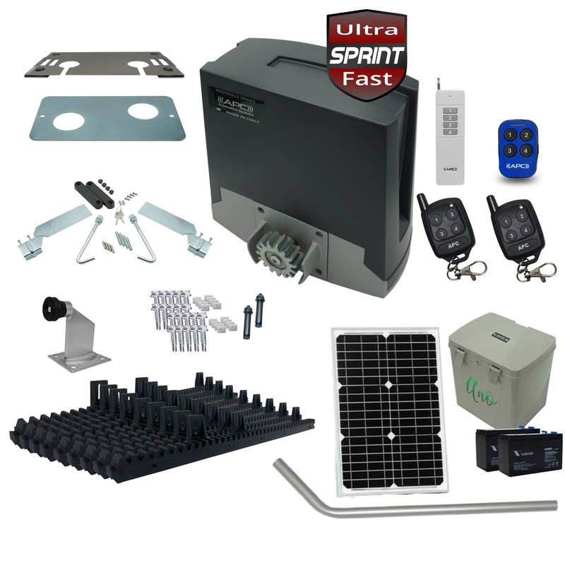 Buy Automatic Electric Gate Opener Standalone Solar Gate Opener Kit